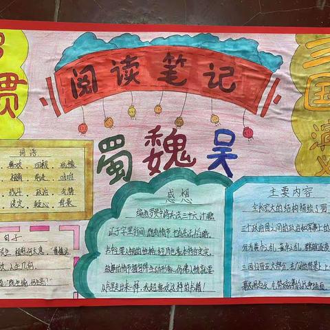 大湾镇中心小学2023年暑期读一本好书活动作品展示