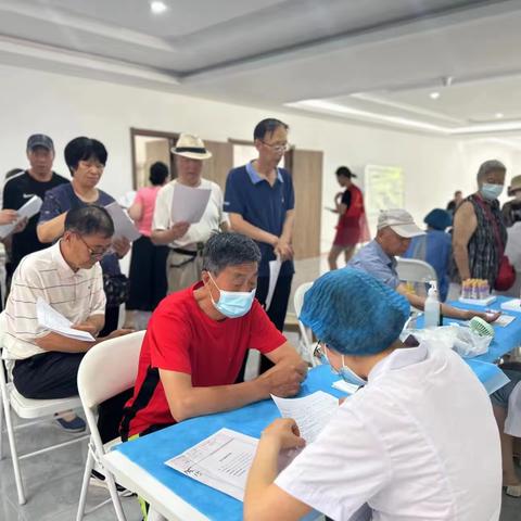 免费体检——守护健康夕阳
