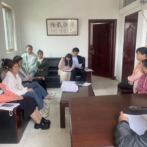 芳华待灼 砥砺深耕——记众埠镇河南小学期末学情分析会