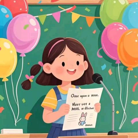 童心飞扬，英语绽放——刘家庄小学英语演讲比赛