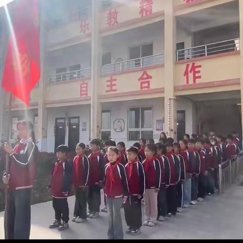 缅怀先烈志    共铸中华魂 ———虞城县郑集乡大金小学清明节祭扫活动