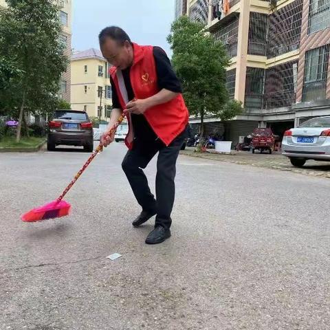 【西门社区文明实践】西门社区开展“创文巩卫”志愿服务活动