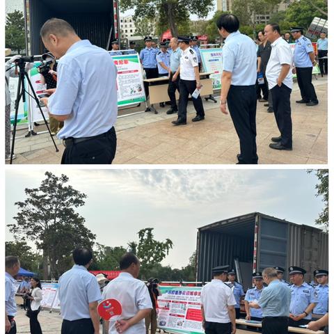 人民银行商丘市分行“借台唱戏”，开展预防药物滥用 远离毒品知识宣传活动