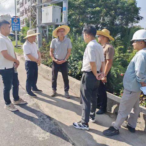 实地调研 督导推进:县环投集团班子领导对“建管运一体化”工作提出要求