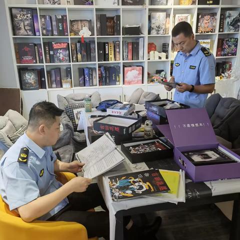 西安市文化市场综合执法支队莲湖大队开展剧本娱乐场所剧本内容检查