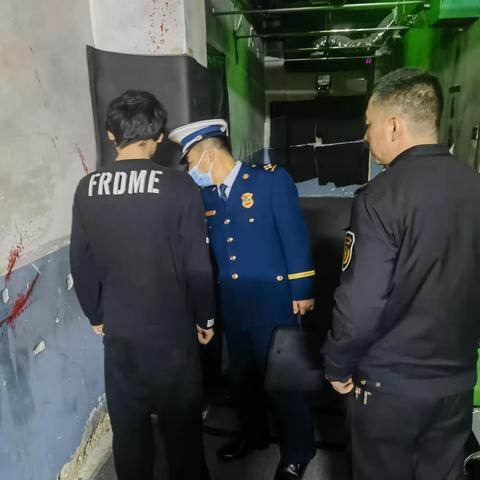 区文化和旅游体育局联合区消防救援大队对辖区内密室逃脱展开联合检查