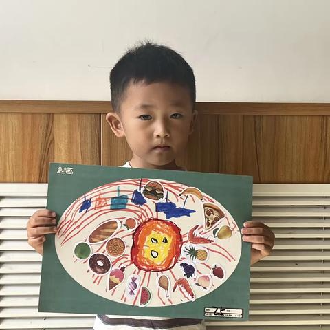 瑞绣幼儿园中一班童心童画作品展