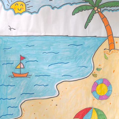 三坪小学2025年春季 “童心彩绘，安全伴行” 主题绘画比赛