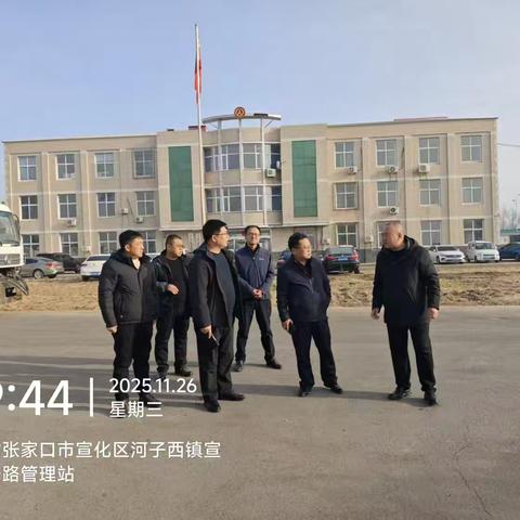 交运局局长刘强一行到通奥、驰虹公司进行调研指导