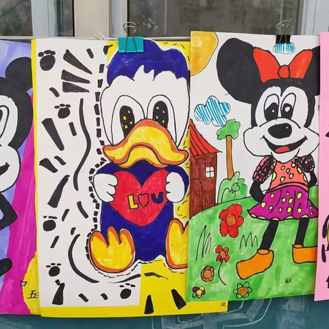 童心绘梦 笔彩飞扬 ‍     ——白寨镇良水寨小学美术画展