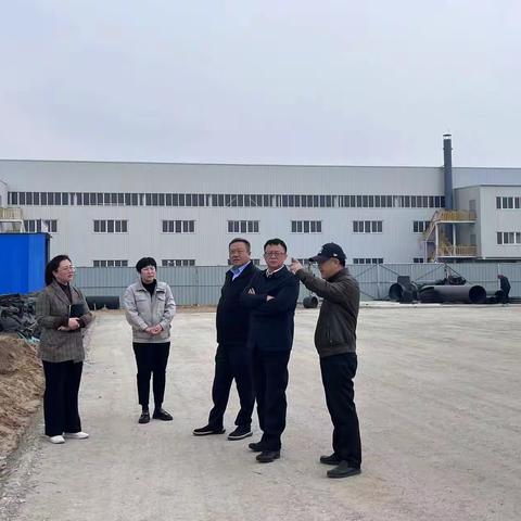 经济开发区章广云实地调研督导园区重点项目建设工作