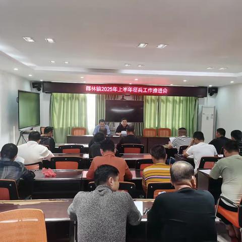 椰林镇召开2025年上半年征兵工作推进会