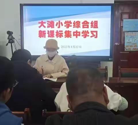 学习新课标，渗透新理念     ——青石嘴镇大滩小学