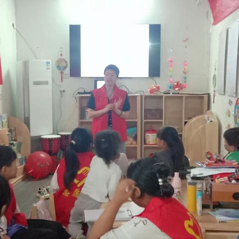 蔡店乡社工站千站暖万家社区营造活动——“儿童绘本”教育小组