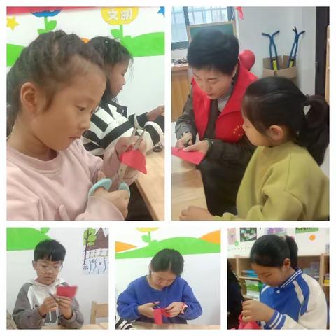 【千站暖万家】“多彩创意 快乐手工”——陶营镇社工站留守儿童手工制作兴趣小组