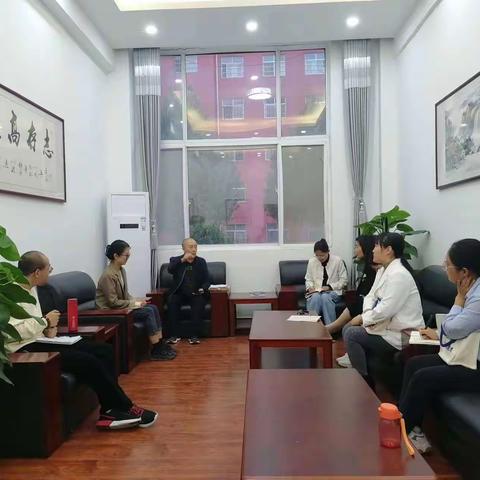 与心灵相约，与健康同行——召陵区实验高中心理咨询室召开会议