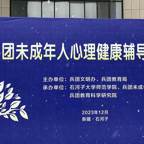 育心润心，携手同行 ——第十二师中小学心理骨干班1组    咨询案例督导会议如期开展