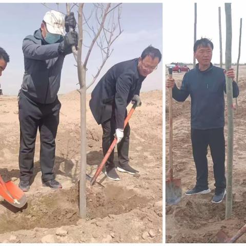绿染三雷满目春    植树增绿正逢时——三雷镇各级人大代表积极参加义务植树活动