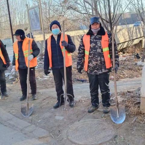 中电云城鸡泽分公司：清理河道，干净过年——让水更清、河更顺、心更畅