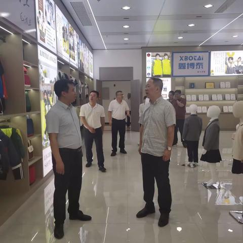 李恭清带队调研宁化县部分重点纺织企业