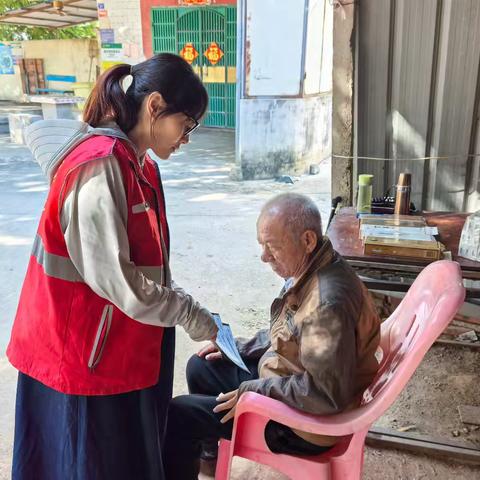 新龙镇网格员入户开展反走私宣传