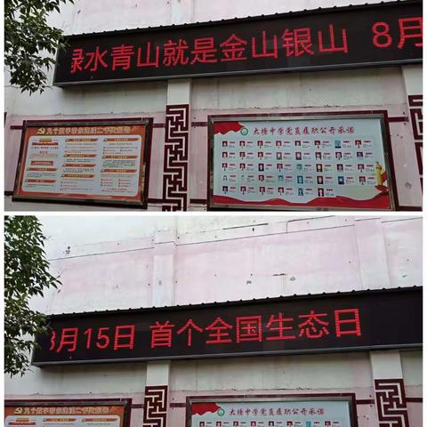 信丰县大塘中学全国首个生态日活动总结