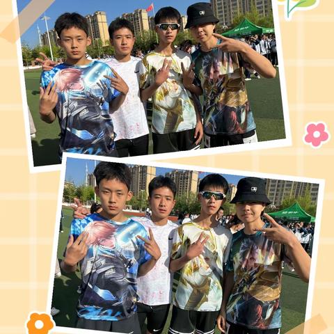 激情赛场     青春释放 —新区一中初二五班运动会剪影（3）