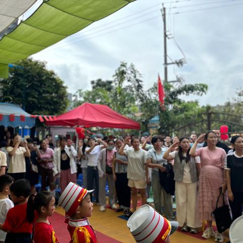 童声向祖国  萌娃庆国庆——海口市慧志幼儿园红歌比赛活动