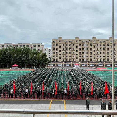 【军姿飒爽 青春飞扬】蛟河一中2023级新生军训纪实