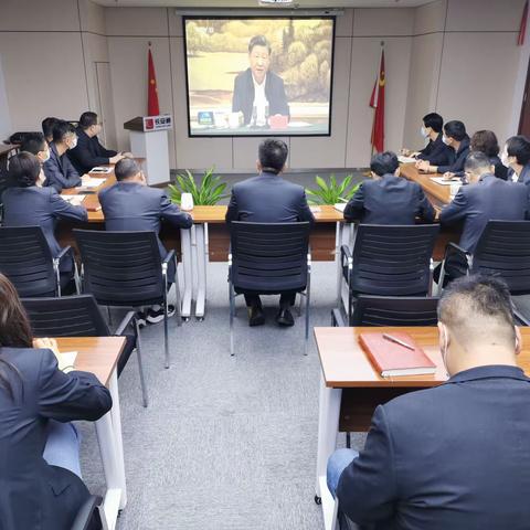 长安通党总支传达学习贯彻习近平总书记在听取陕西省委和省政府工作汇报的重要讲话精神