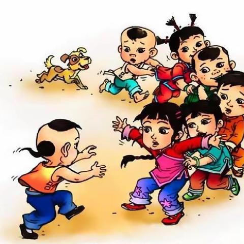 满北中心幼儿园—户外游戏《老鹰抓小鸡》