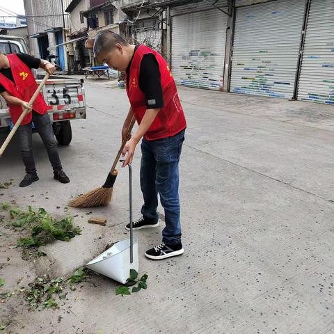 汀二村10月环境卫生整治工作记录