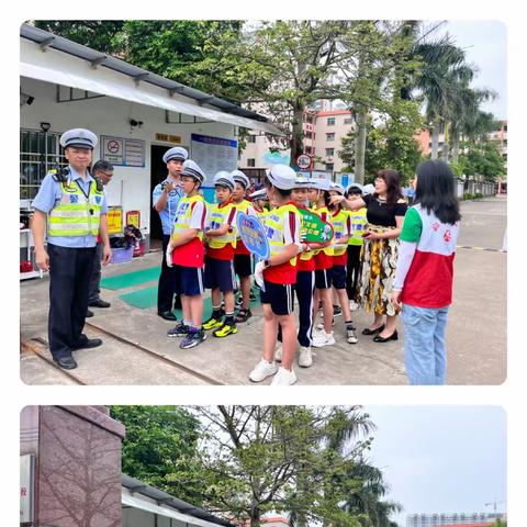 培训小交警队，助力学校交通安全——南岸科德小学警校共建活动