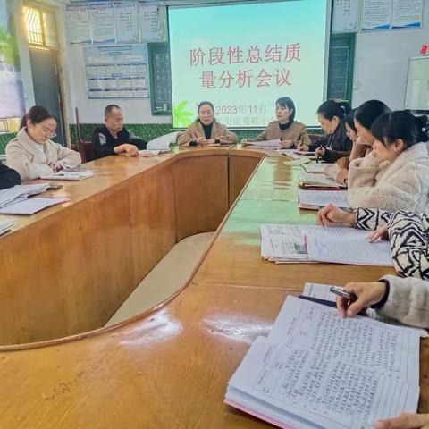 考而析得失，思而明未来——记临颍县一高教育集团城关街道董畦小学2023～2024学年第一学期阶段性总结质量分析会议