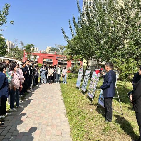 大明宫街道召开珠江新城小区电动车棚现场观摩会