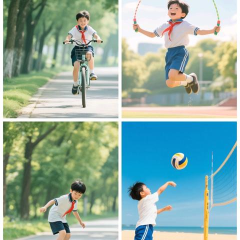 《运动，让快乐满格》—— 德开小学三年级暑假运动风采展示
