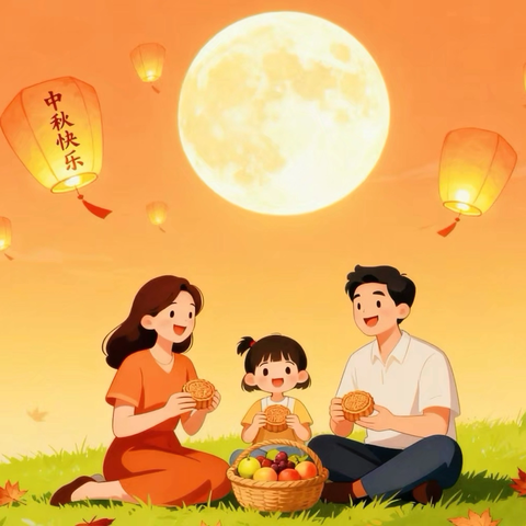 国韵中秋•童心同庆 ‍世纪贝贝幼儿园双节放假通知及温馨提示