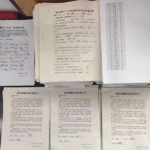 【“三零”创建·安全教育篇】新乡市第三十六中学“防溺水安全教育”活动总结