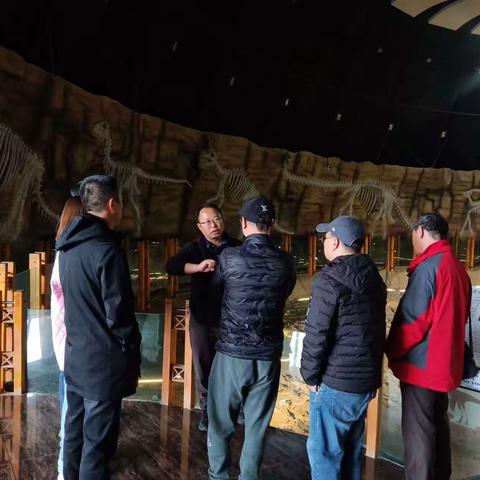 内蒙古自然博物馆组织专家到二连浩特开展化石保护技术服务项目检查验收工作