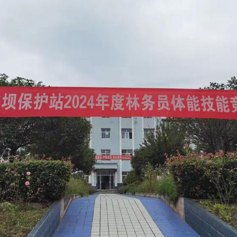 铁坝保护站开展2024年度林务员体能技能竞赛活动