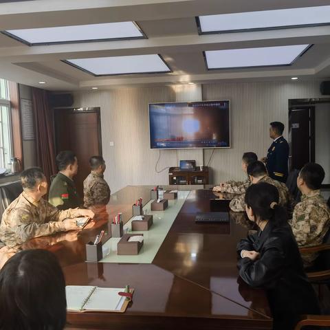 渭滨消防救援大队对渭滨区武装部开展消防安全知识宣传培训