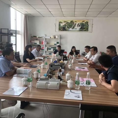 济南机械工程学会到南部新城开展技术交流对接活动