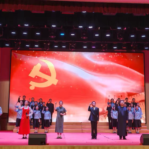 红船星火漫齐鲁 乡韵芳华耀市台——《红船星火耀齐鲁》传统文化展演