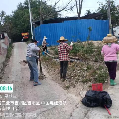 安罗村持续开展人居环境卫生整治活动