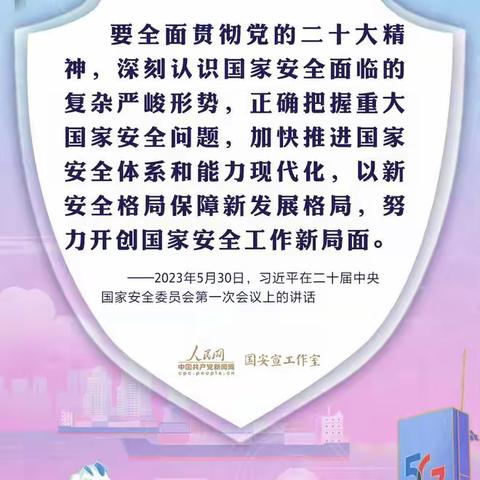 时习之 AI手绘丨学习习近平总书记强调的“总体国家安全观”