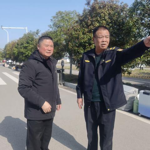 你的安全 我来守护——广信区皂头中学开展校园周边环境安全检查