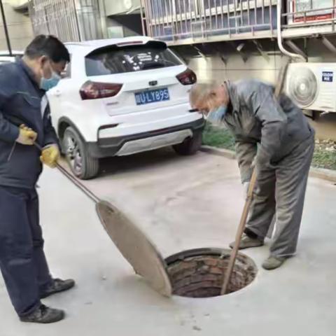 我为群众办实事II铁塔寺社区成功解决莲湖分局第二家属院下水问题