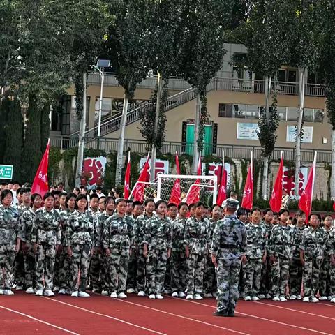 迷彩初绽  青春飞扬 ——阳城县第五中学408班军训纪实