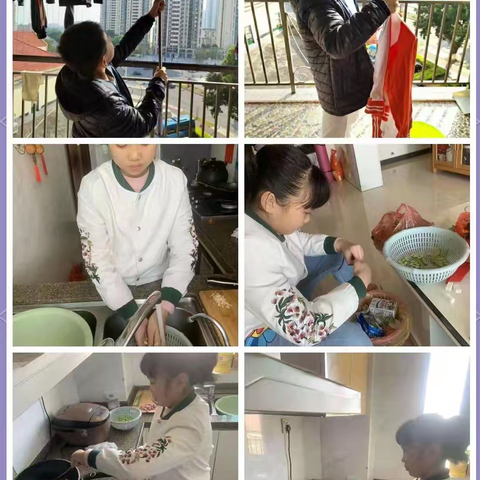 五年级9班——新年里的小帮手：小学生家务劳动中的成长
