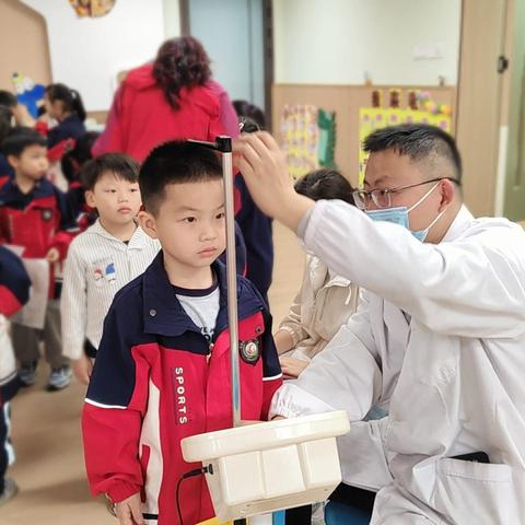 快乐体检 守护健康合肥瑶海江晨园幼儿园体检活动